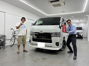 納車イメージ写真