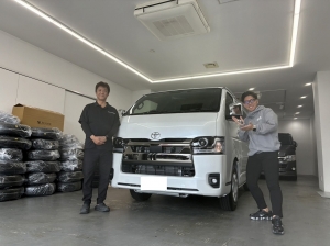 納車イメージ写真