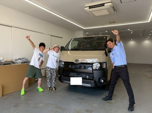 納車イメージ写真