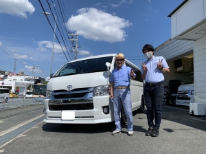 納車イメージ写真