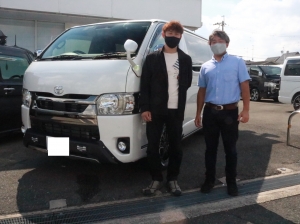 納車イメージ写真