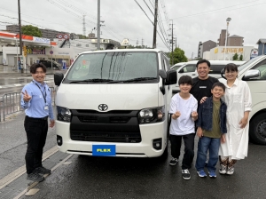 納車イメージ写真