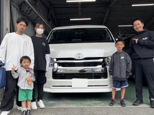 納車イメージ写真