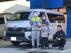 納車イメージ写真