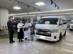 納車イメージ写真