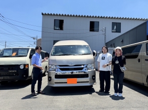 納車イメージ写真