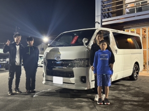 納車イメージ写真