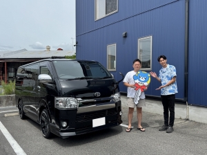 納車イメージ写真