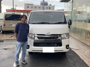 納車イメージ写真