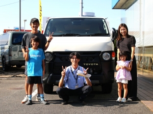納車イメージ写真