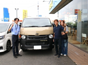 納車イメージ写真