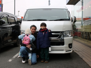 納車イメージ写真