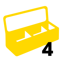 シート下収納数