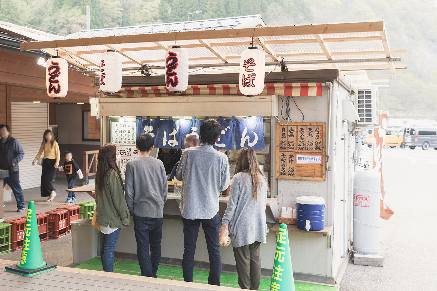 道の駅小谷中にあるおすすめの屋台