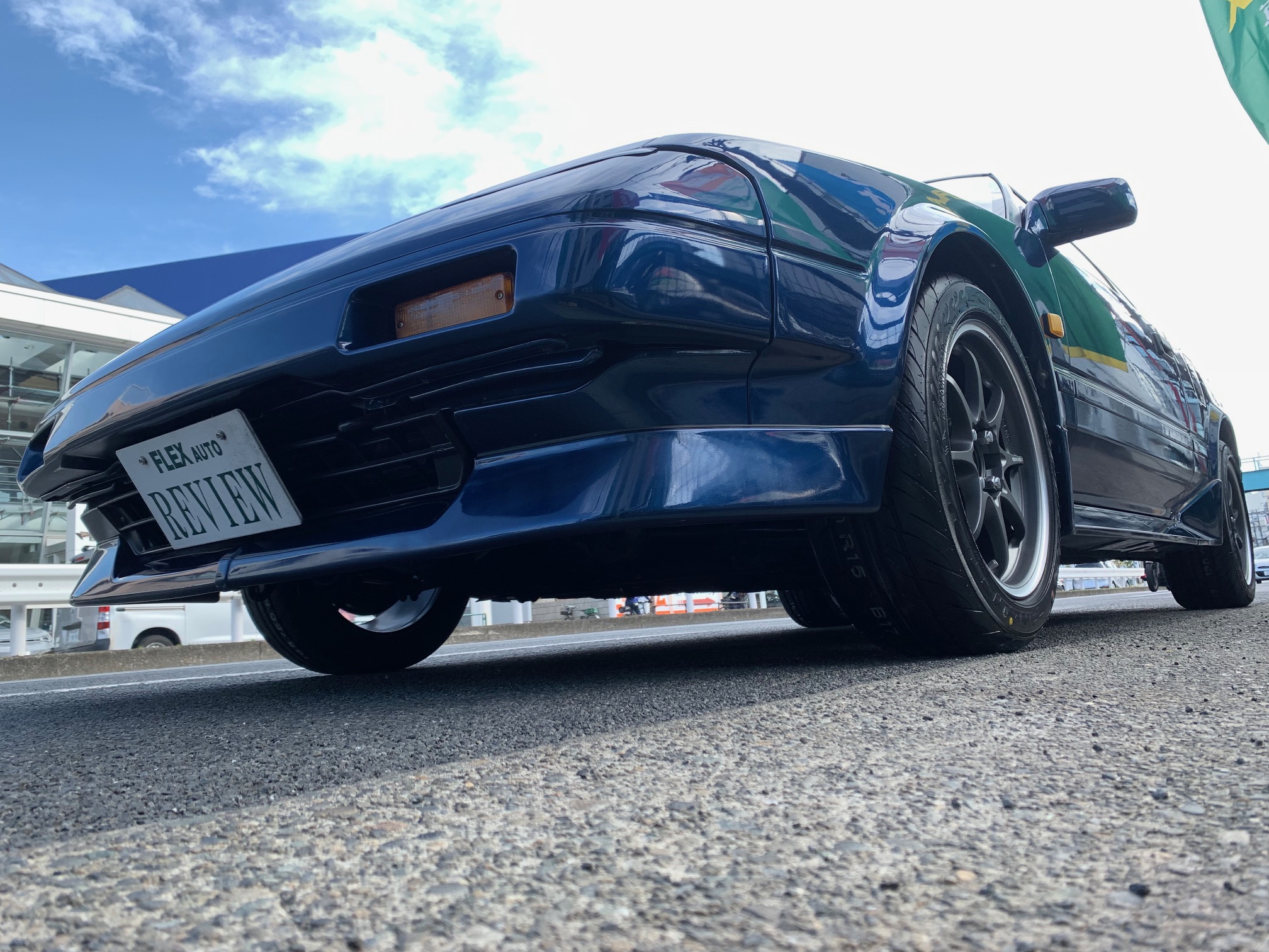 ダークブルーマイカのMR2入庫！ | フレックス 旧車 世田谷店