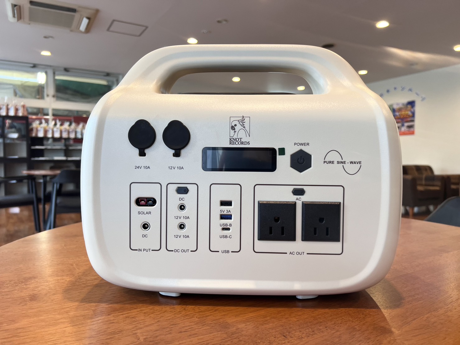 新品knot records ポータブル電源　フレックス　ハイエース　1500W KNOT RECORDS ポータブルバッテリー | フレックス ハイエース 大阪店