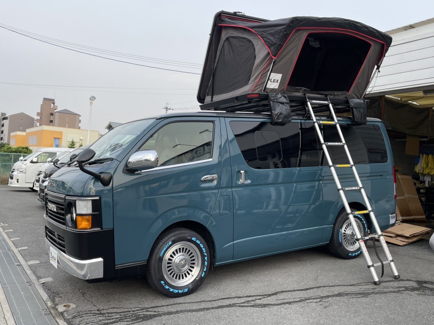 車好きがこだわる】FLEXルーフトップテント | フレックス