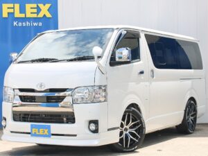 王道ローダウンスタイル👑R4.ハイエースバン スーパーGL ダークプライムⅡ