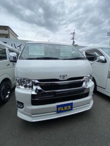 👨‍👩‍👧‍👧６型ハイエースワゴンGL２WD　FLEXカスタム車両をご紹介👨‍👩‍👧‍👧