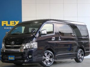 🚩入庫☛【厳選仕入れ中古】ハイエースバン　ワイド　ディーゼル2WD　ブラックパール 走行距離3万2000ｋｍ以内のお車ご入庫いたしました☆☆(XP3017)
