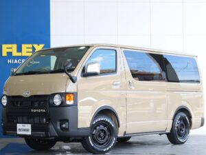 🚩入庫☛【厳選仕入れ未使用車】ハイエースバン　ディーゼル４WD　ベージュ Reclassic丸目×大人気ディーゼル４WDのお洒落パッケージのお車入庫致しました☆☆(XP3082)