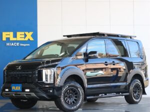 🚩入庫☛【新車】デリカ：D5　ディーゼル4WD　ブラックエディション リフトアップ＆ジャオスカスタム済みでオフロード仕様のお車入庫致しました☆☆(AZ0026)