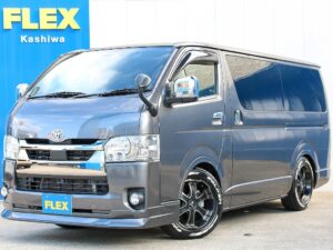 【廃盤カラー!希少な1台!!!】R2年式 ハイエースバン グレーメタリック ダークプライムⅡ スーパーGL  ロングボディ ガソリン 2WD