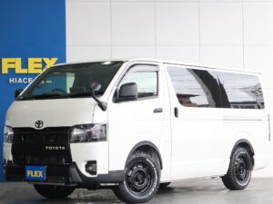 🚩入庫☛【厳選仕入れ中古】ハイエースバン　ダークプライムⅡ　ディーゼル4WD 雪道も楽々ディーゼル4WDでパールホワイトのお車ご入庫致しました☆☆(XP3149)