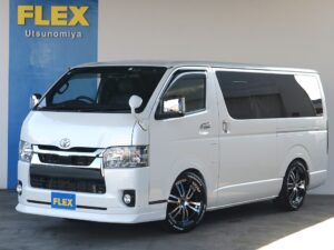 FLEXハイエースパーツキャンペーン】開催！第1弾はリアスポイラー