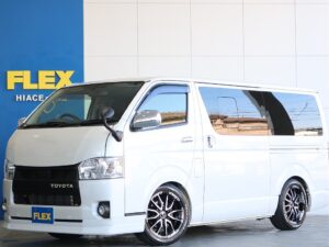 🚩入庫☛【厳選仕入中古車】ハイエースバン　スーパーGL　ガソリン　2WD ＦＬＥＸオリジナルカスタム多数搭載で様々なシーンでご活躍できる1台☆☆(TS0921)