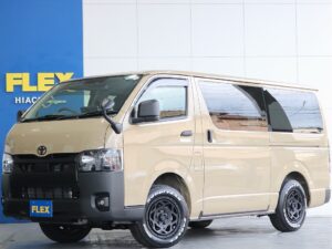 🚩入庫☛【登録済未使用車】ハイエースバン　ディーゼル4WD　ベージュ 未使用車アースカラーのお車ご入庫致しました☆☆(XP3267)