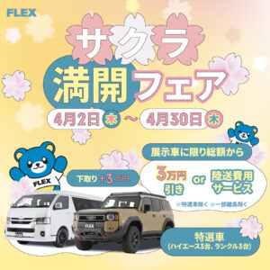 🌸サクラ満開フェア🌸