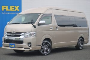 車好きはこだわる】FLEX限定カラー ハイエースホイール U-GRANDE・W