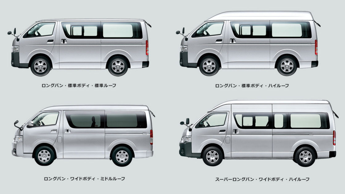 ハイエース トヨタ ハイエース 寸法 図 - englshbengkhi