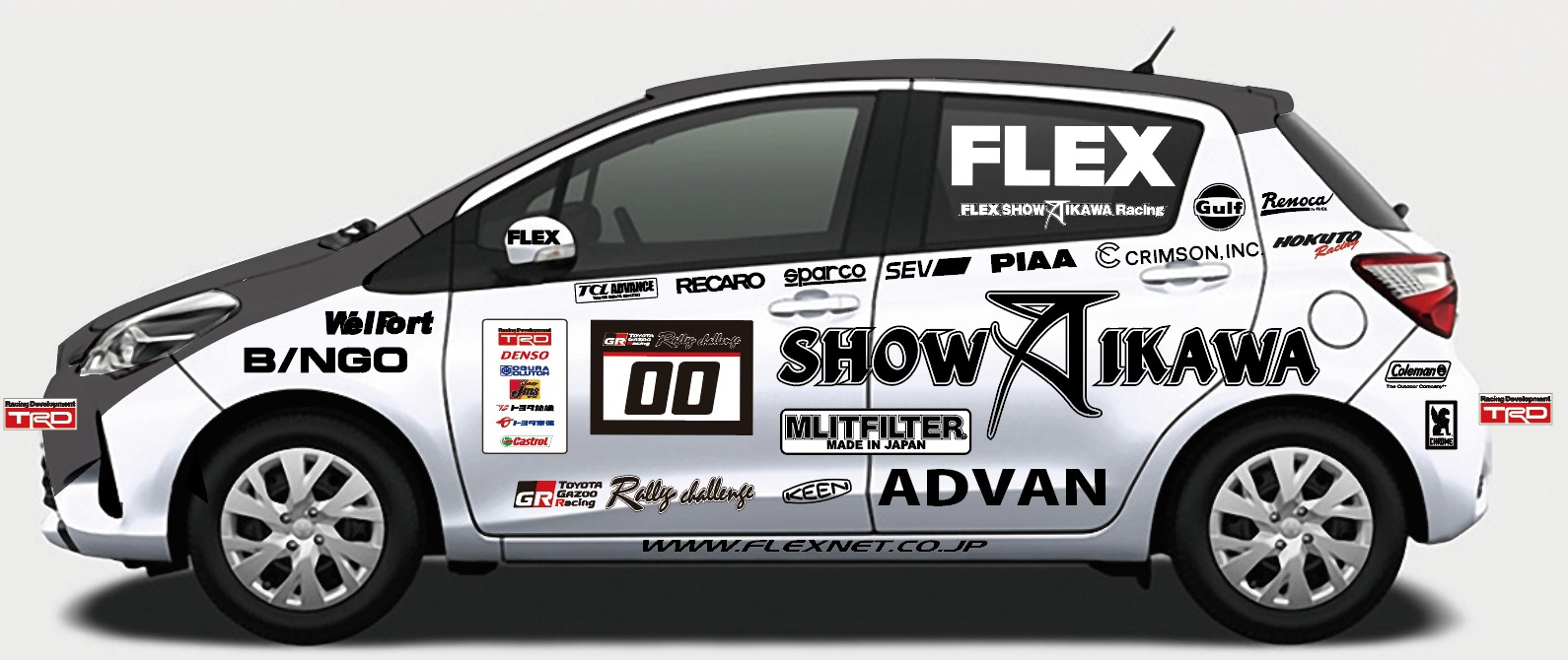 FLEX SHOW AIKAWA Racing Vitz