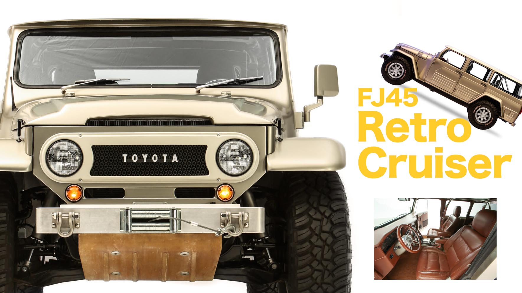 SEMAショー2023 Toyota FJ45 Retro Cruiser（レトロクルーザー）