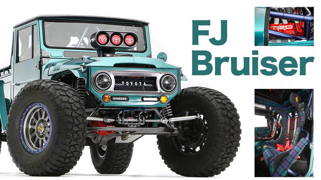 Toyota FJ Bruiser（FJブルーザー）【SEMA SHOW 2023】