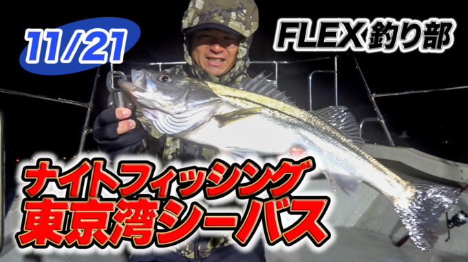 ナイトシーバス！テクニックの差が出る釣り！【動画】