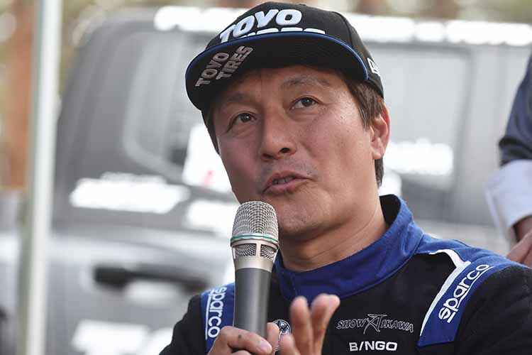 FLEX SHOW AIKAWA Racing with TOYO TIRES トライトン Rally Spec シェイクダウン