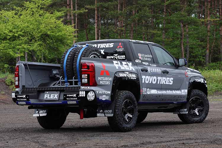 FLEX SHOW AIKAWA Racing with TOYO TIRES トライトン Rally Spec シェイクダウン