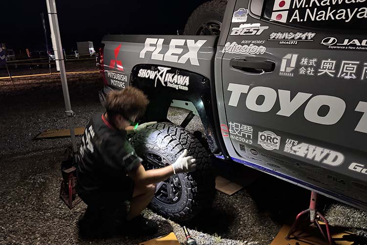 FLEX SHOW AIKAWA Racing with TOYO TIRES ラリー北海道2025