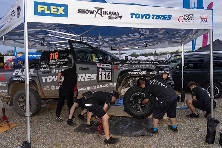 FLEX SHOW AIKAWA RACING with TOYO TIRES ラリー北海道 2025 LEG2