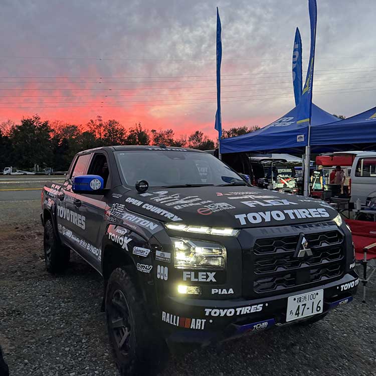 FLEX SHOW AIKAWA Racing with TOYO TIRES ラリー北海道2025