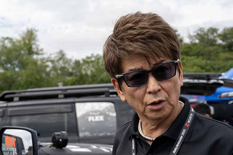 ラリー北海道2025 LEG2 哀川翔総監督