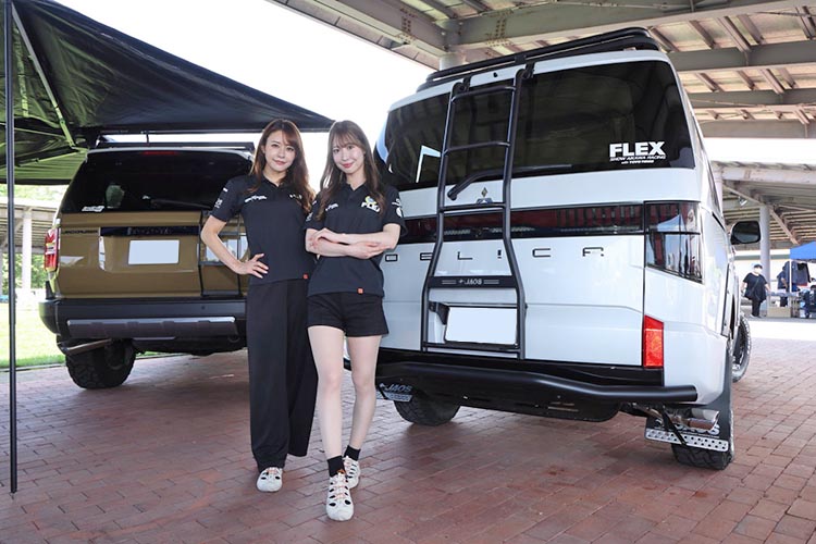 FLEX SHOW AIKAWA Racing with TOYO TIRES ラリー北海道 FLEXブース
