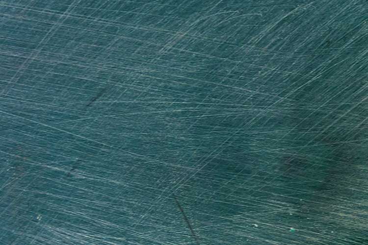 黄砂による塗装面の傷（イメージ）