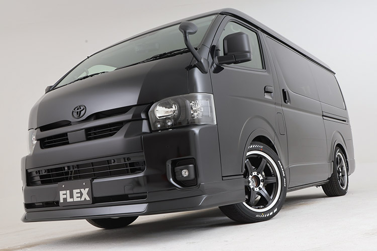 67 ROKU NANA NEO SFIDA 01 7.5x18インチ +38 200系ハイエース専用アルミホイール