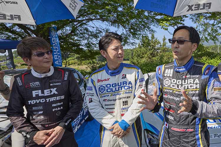 GRラリーチャレンジ 第3戦『富士すその』 哀川翔さんが快走！「e投票